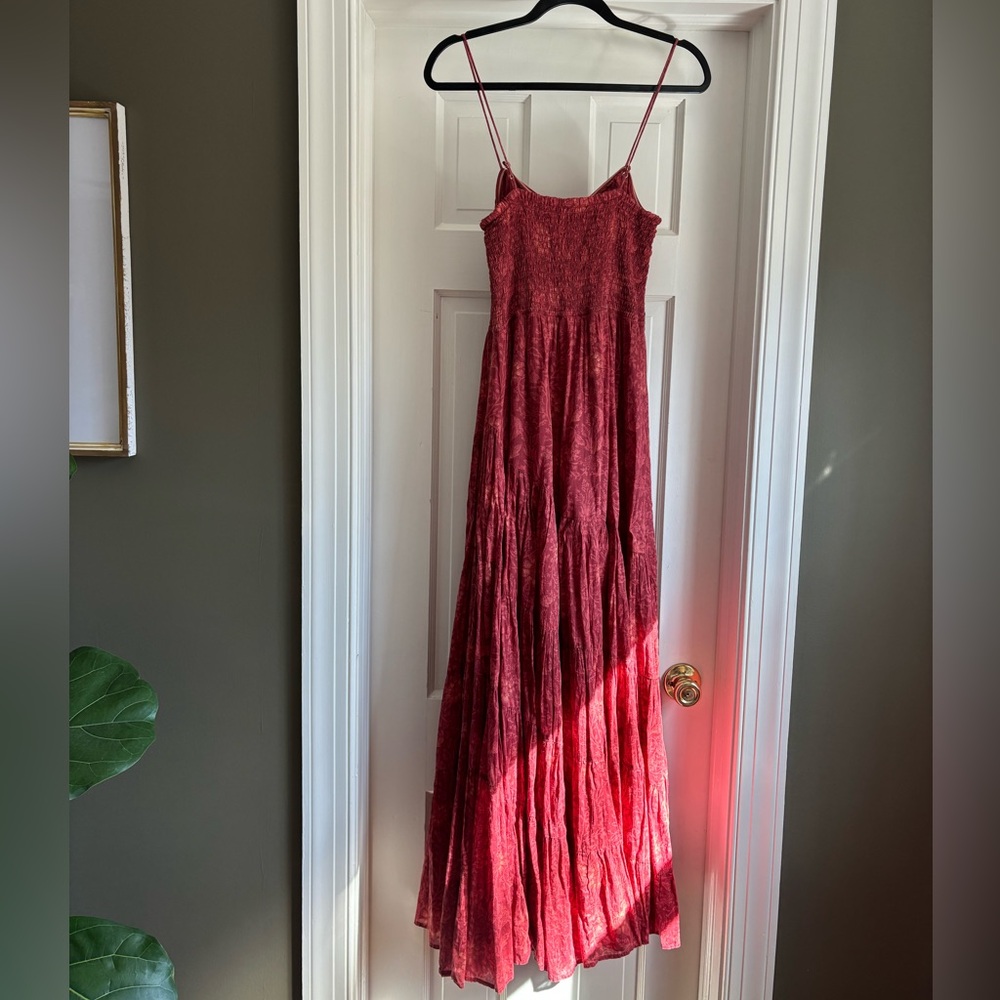 Free people pink Spaghetti-Strap Maxi Dress - Picture 2 of 2